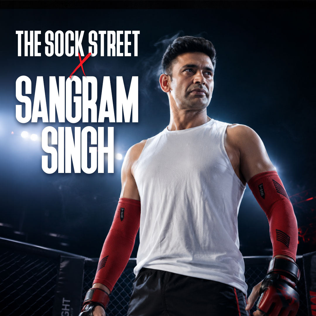 Making Headlines: The Sock Street x Sangram Singh – A Partnership Built on Performance