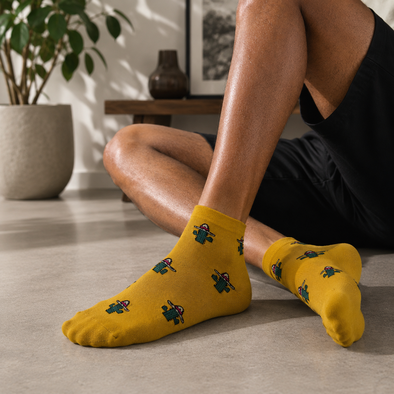 Spice & Siesta Pack Of 3-Ankle Socks