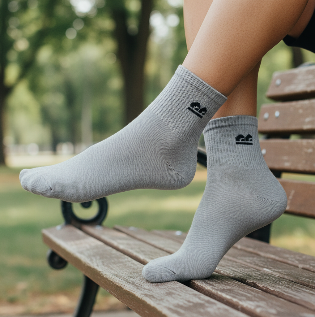 Design All Purpose Ankle Socks-Multicolor Pack of 3
