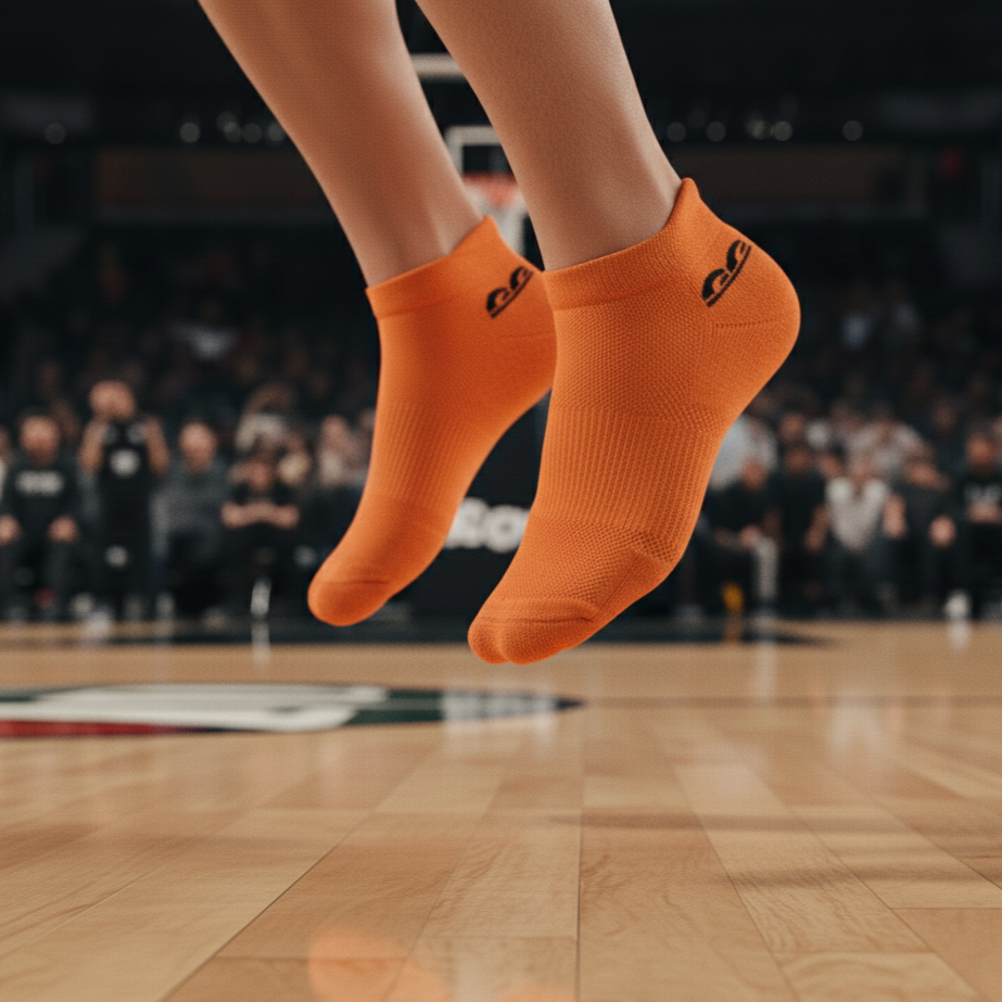 Sports Running Ankle Socks-Sunset Pack of 3