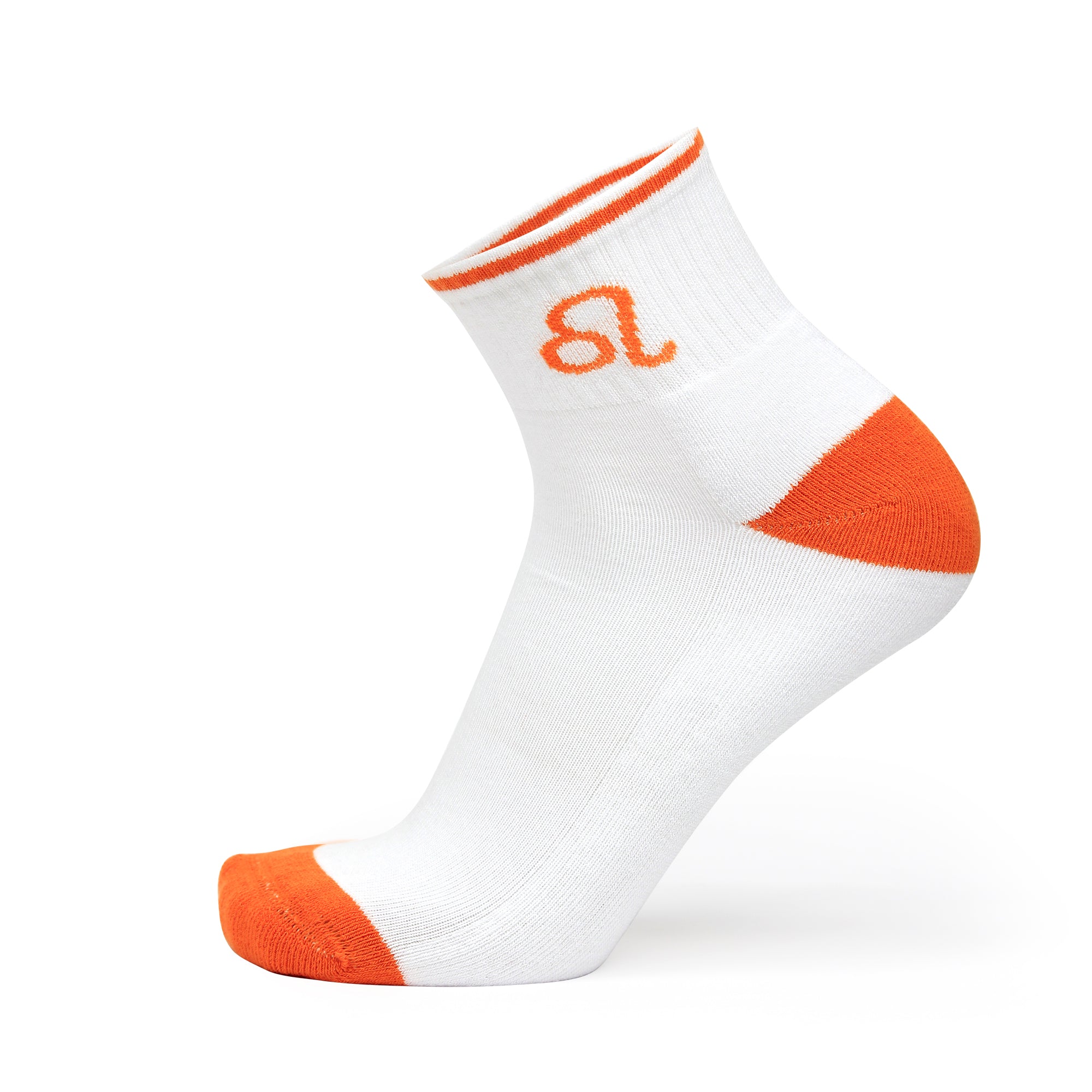 Design Leo Ankle Socks-White Base Pack of 3