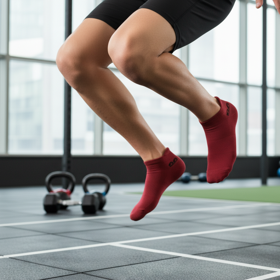 Sports Running Ankle Socks-Jewel Pop Pack of 3