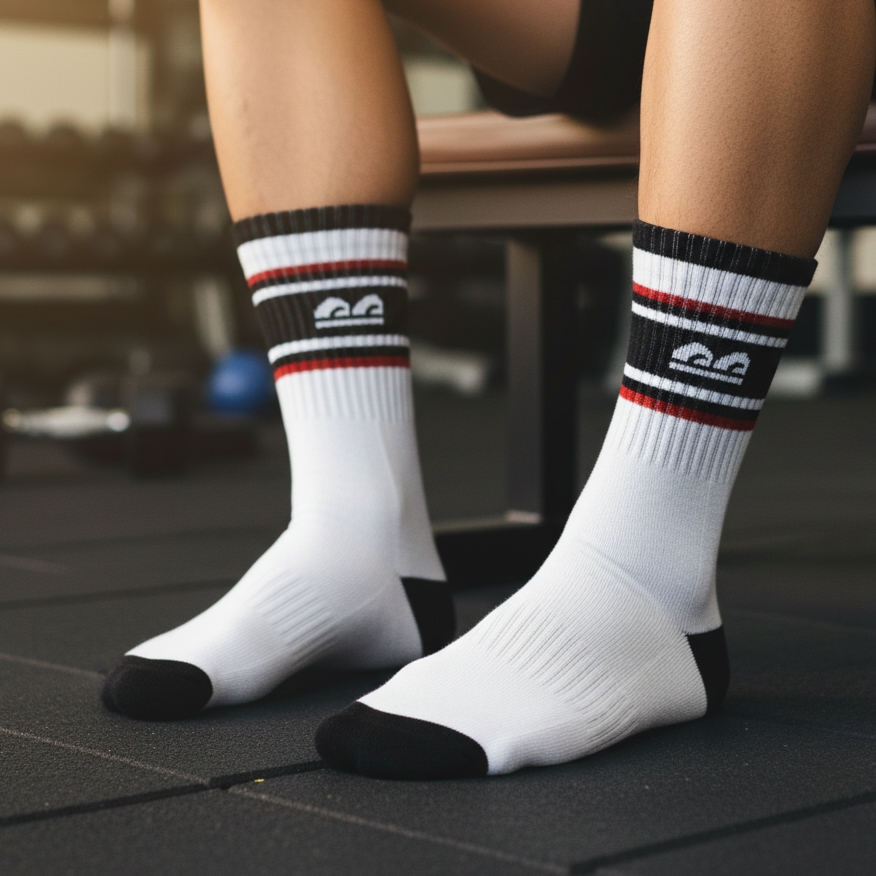 Sports All Purpose Crew Socks-Varsity Midnight Pack of 3