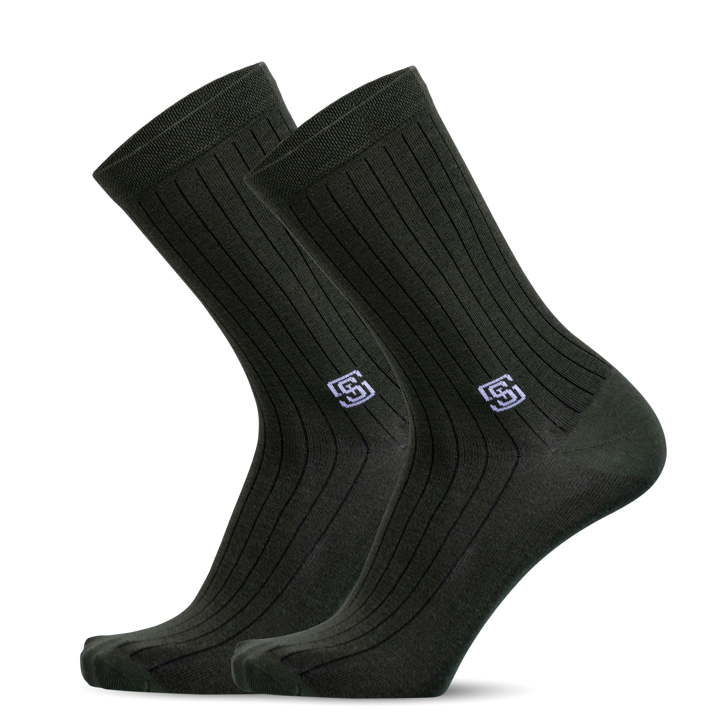 Design Classic Solid Ultra-Smooth Crew Socks (1 Pairs)