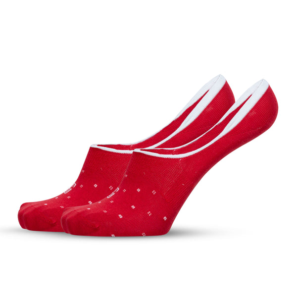 Specticals Charm Men No Show Socks- Red (1 Pair)