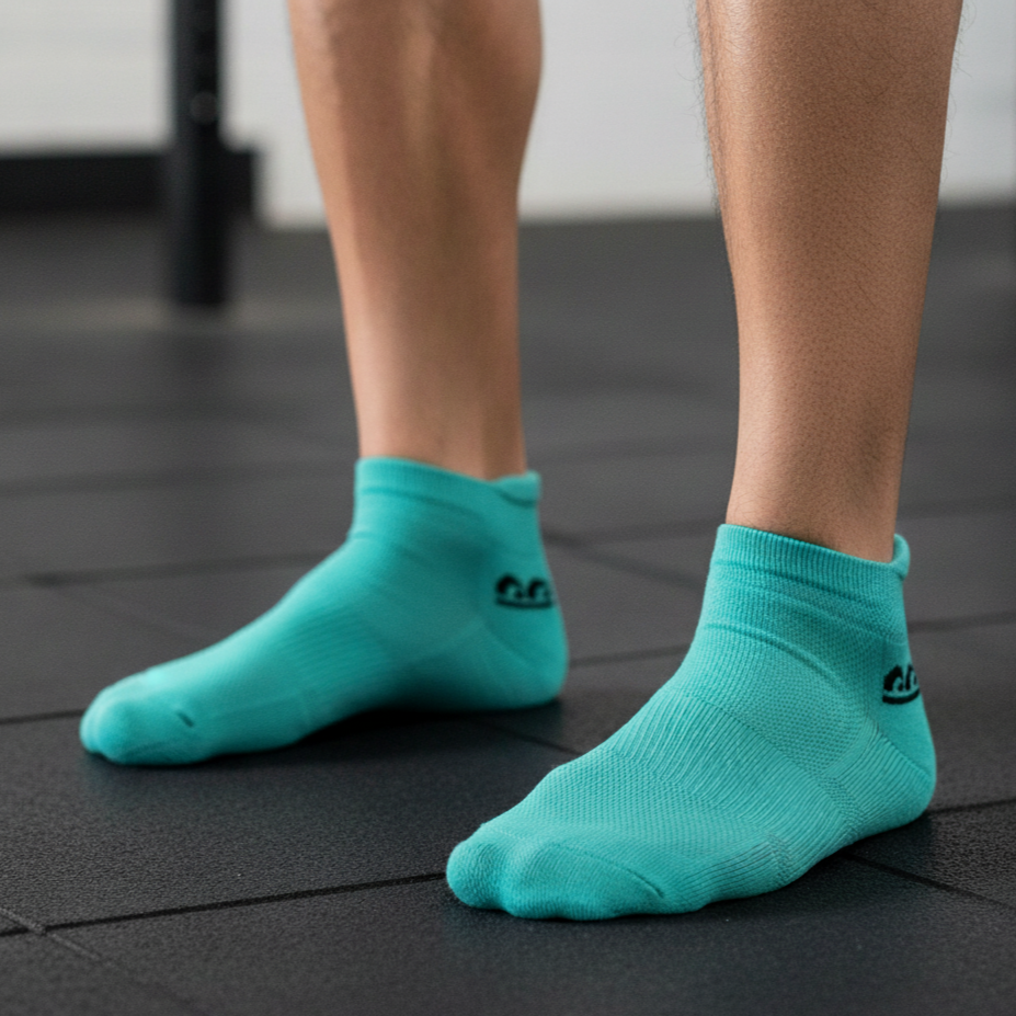 Sports Running Ankle Socks-Jewel Pop Pack of 3