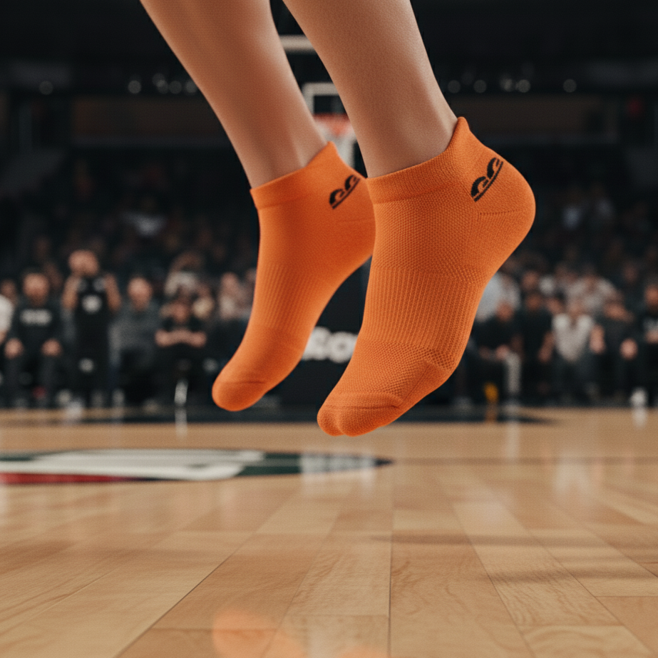 Sports Running Ankle Socks-Citrus Safari Pack of 3