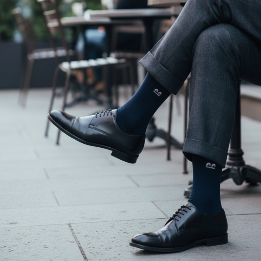 Formal Everyday Crew Socks-Office Neutrals Pack of 6