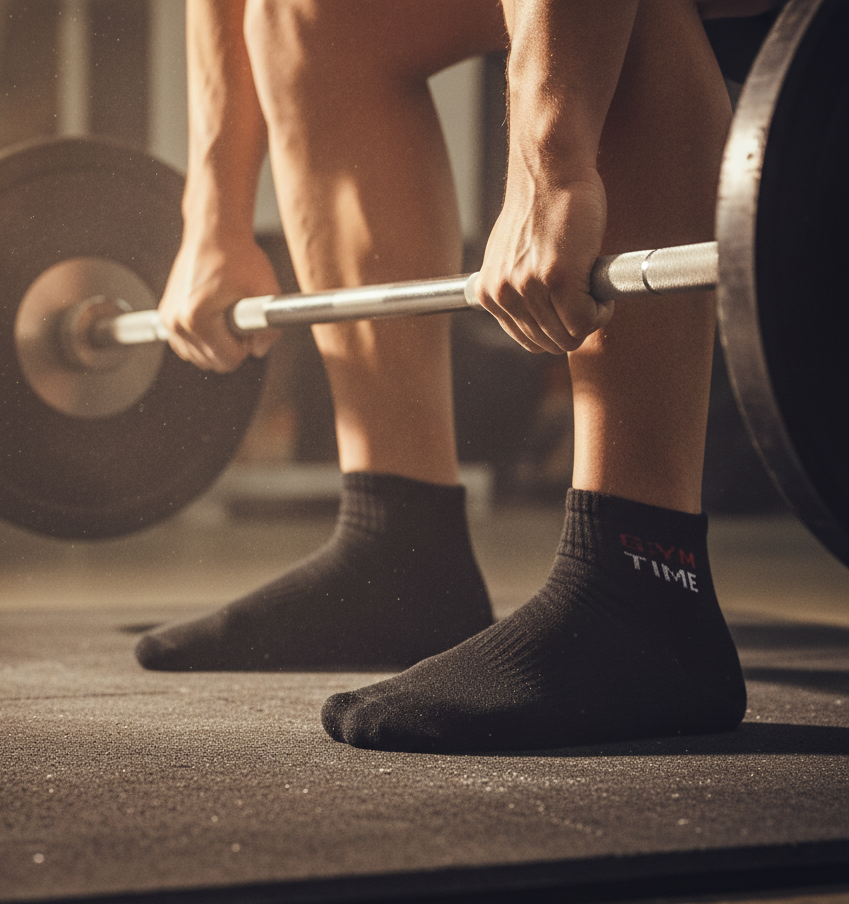 Sports GYM 8 Ankle Socks-Black Combo-Pack of 10
