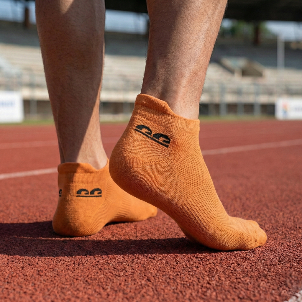 Sports Running Ankle Socks-Freedom Hues Pack Of 3