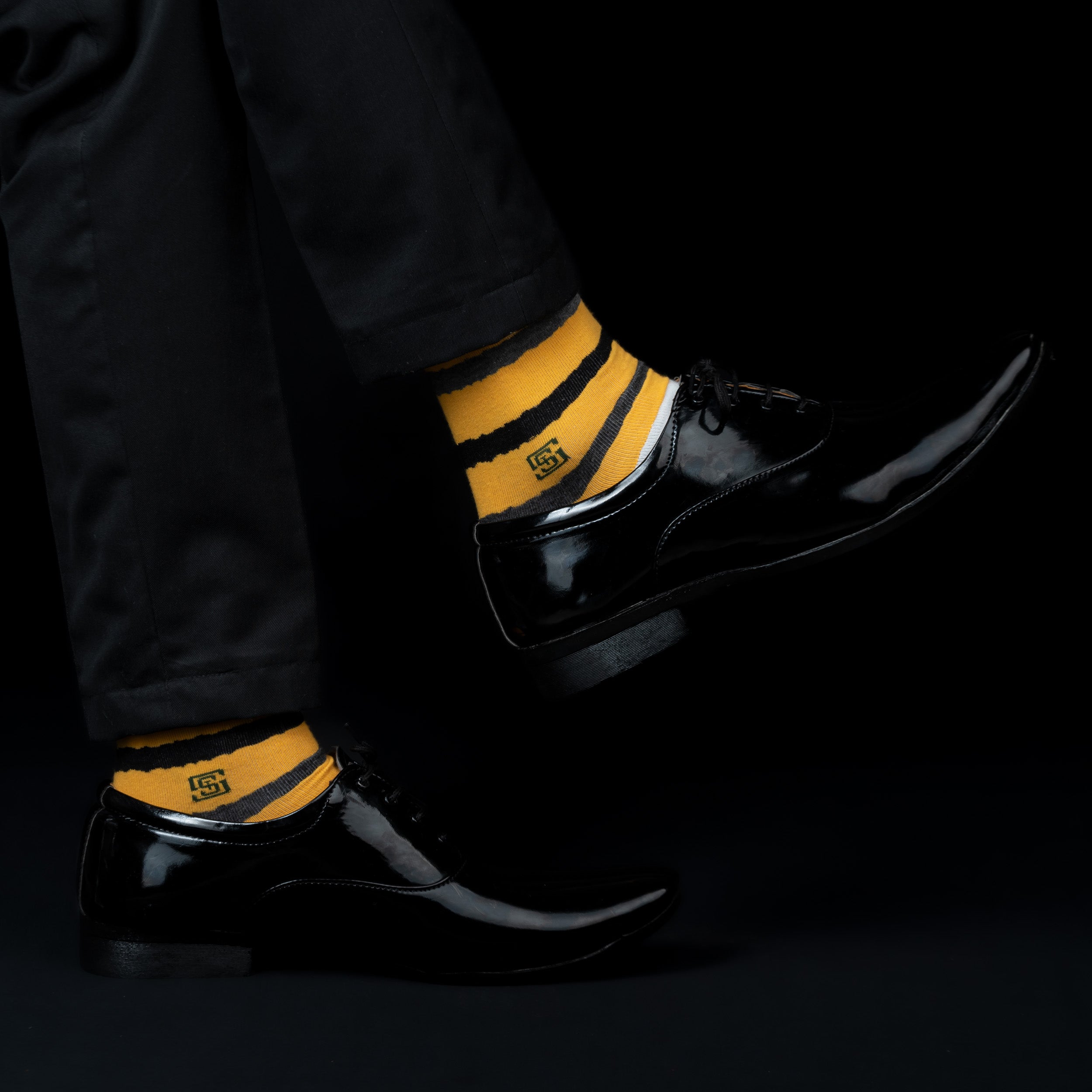 Design Multi Stripe Crew Socks-Multicolor Pack of 3