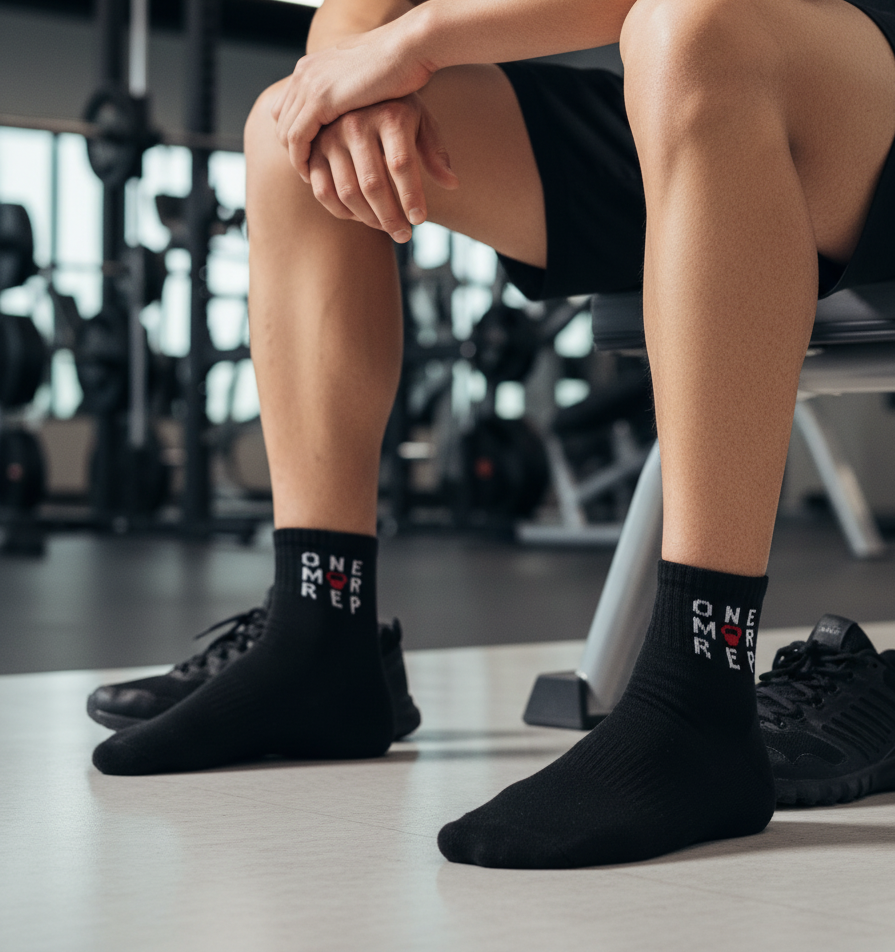 Sports GYM 9 Ankle Socks-Black Pack of 5