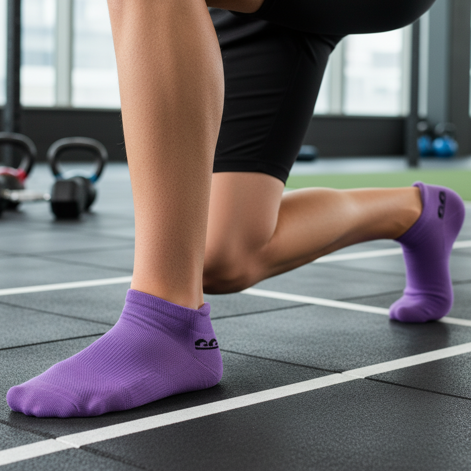 Sports Running Ankle Socks-Jewel Pop Pack of 3