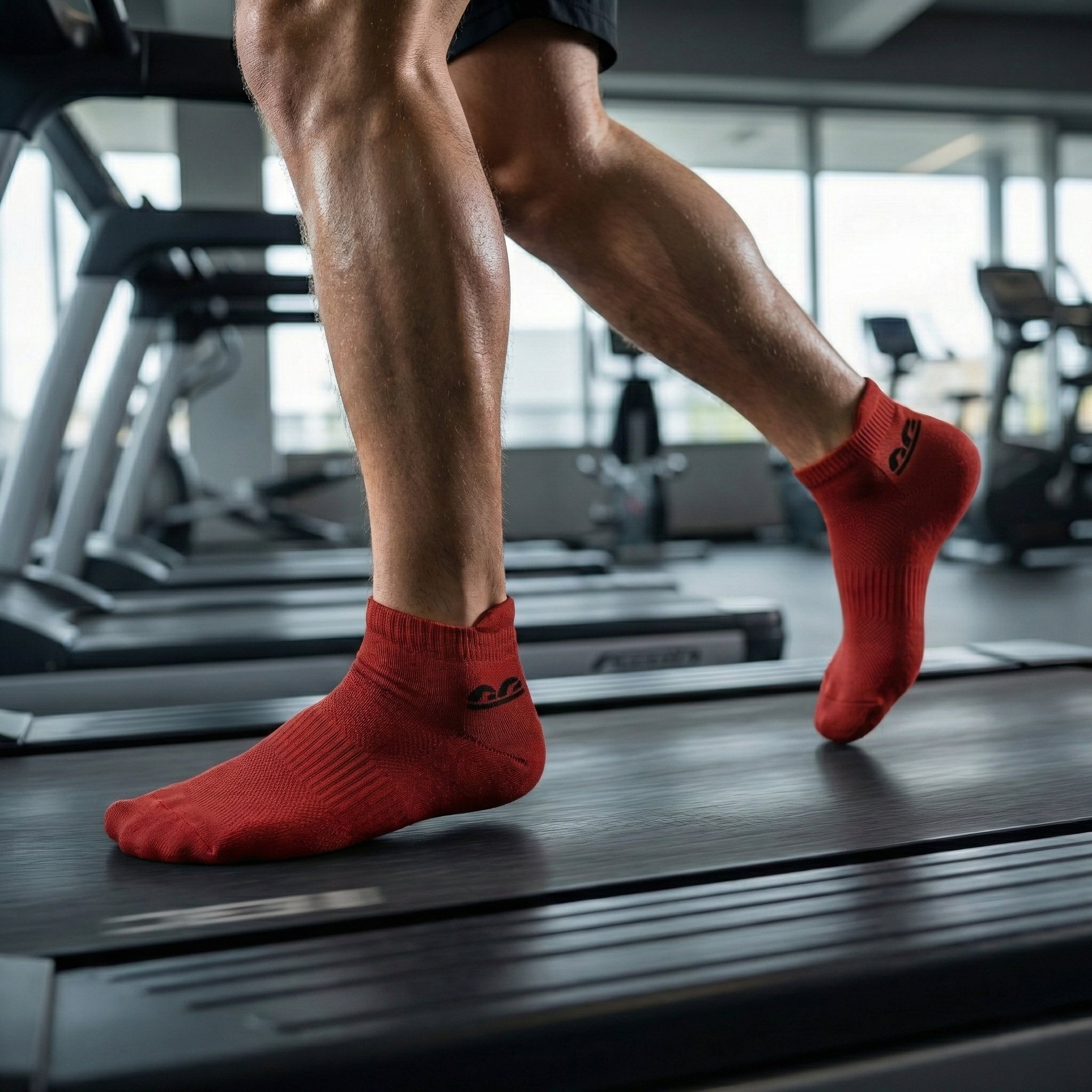 Sports Running Ankle Socks-Statement Classics Pack of 3