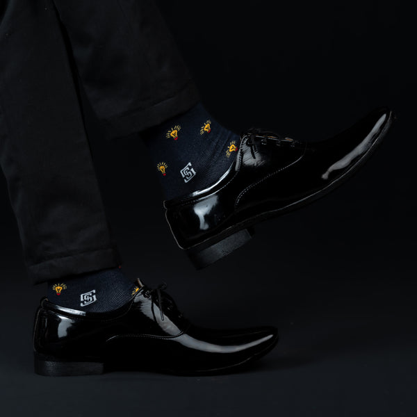 Artisanal Watt On Men Ankle Socks- (1 Pair)