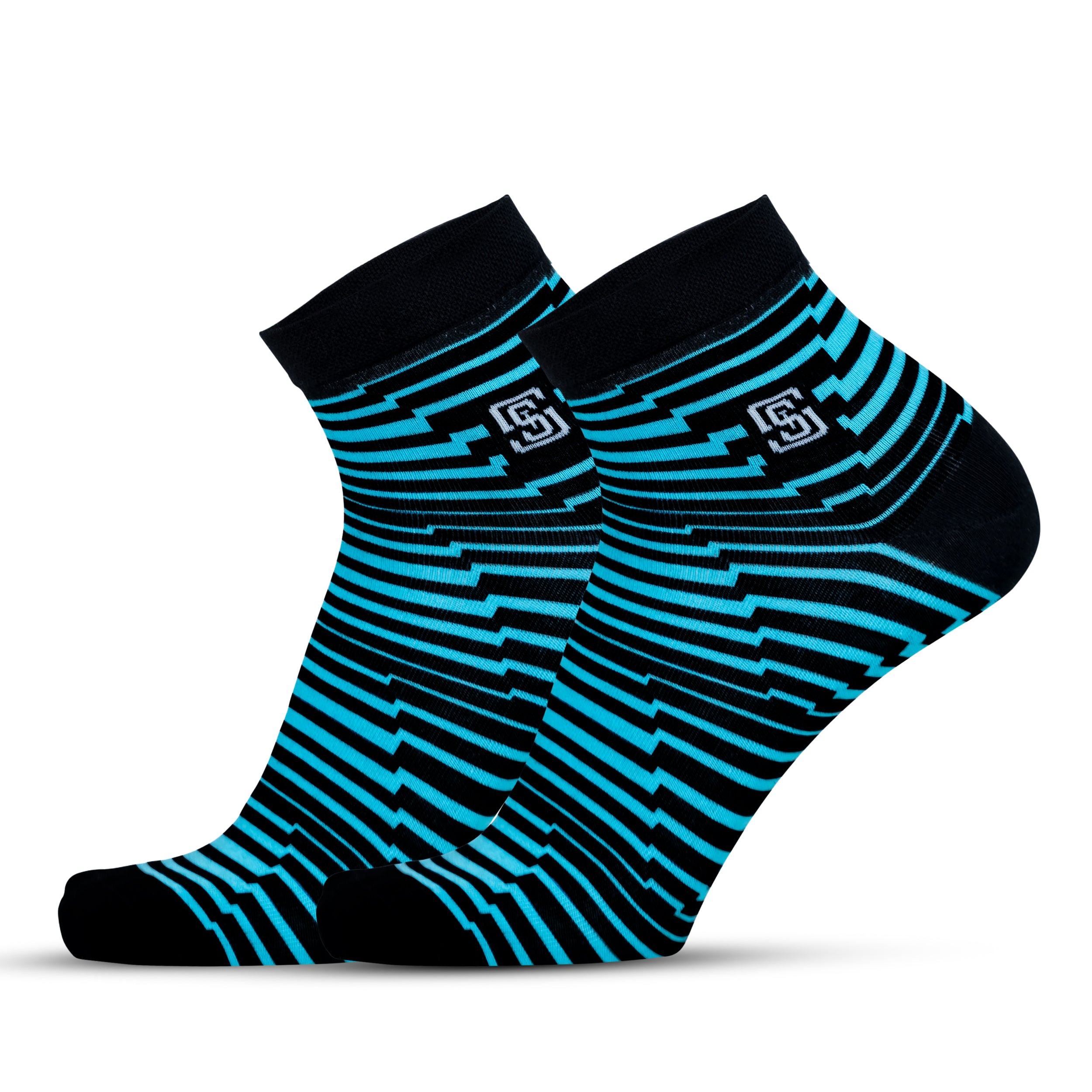 Design Printed Ultra-Smooth Ankle Socks (1 Pairs)
