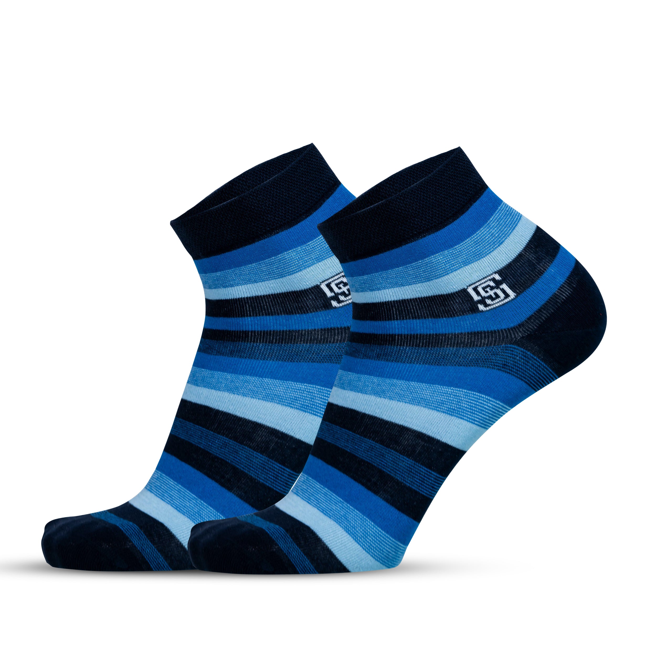 Design Dazzler 
 Ankle Socks-Blue Pack of 1