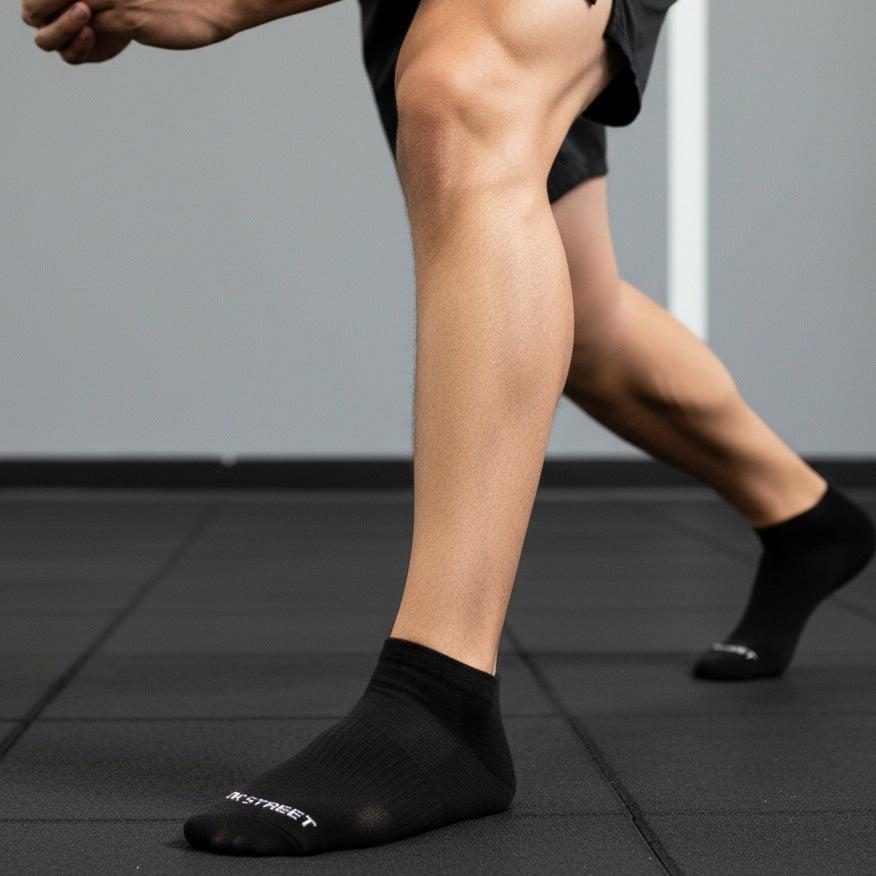 Sports Running Ankle Socks-The Elements Pack of 6