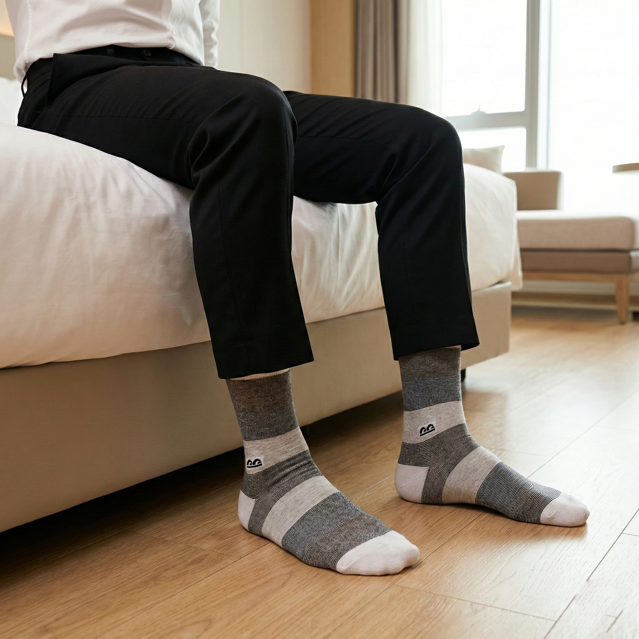 Formal Everyday Crew Socks-Willow's Edge Pack of 3