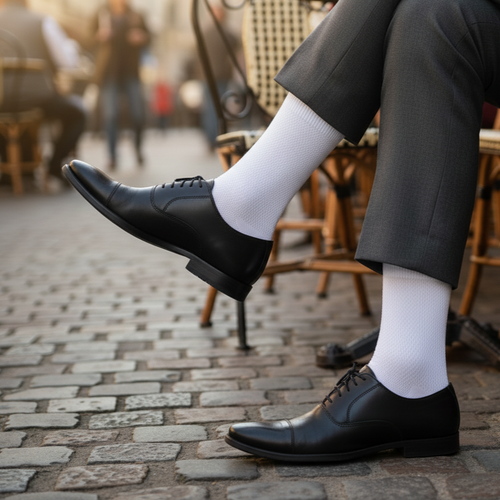 Formal Everyday Crew Socks – Timeless Tones Pack of 3