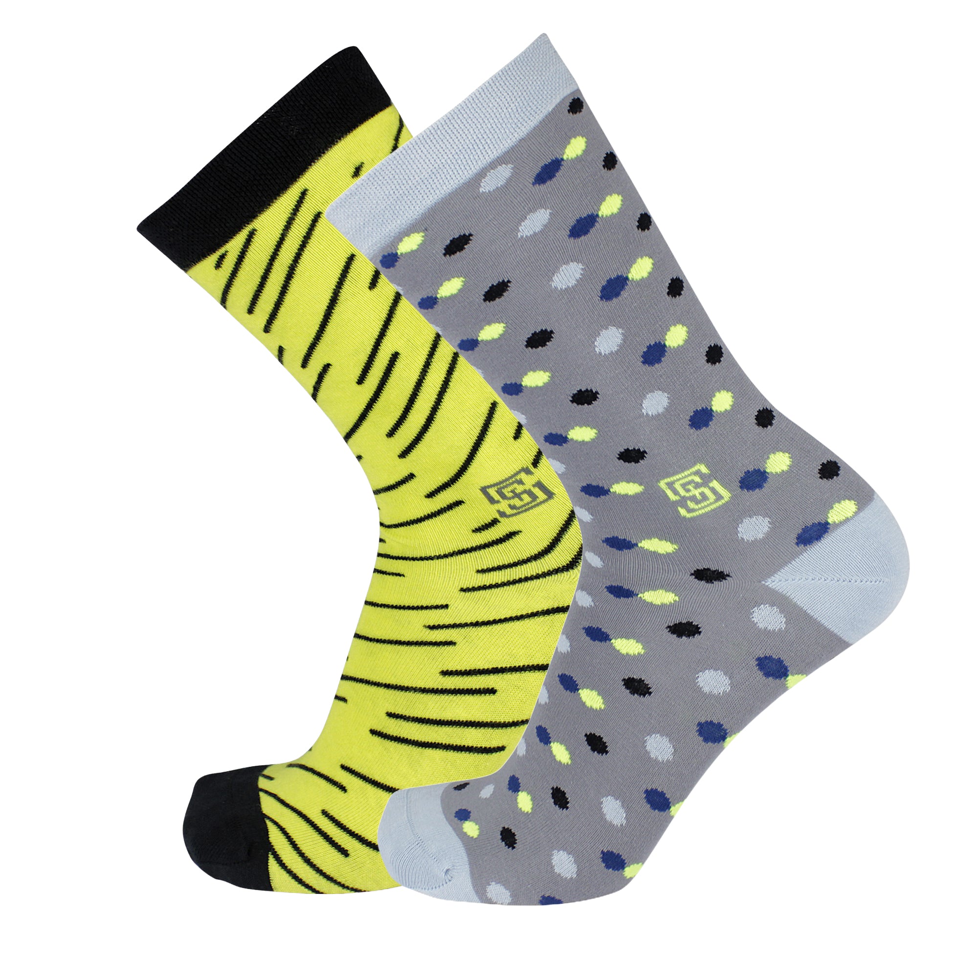 Design Twilight Polka Crew Socks - Pack of 2