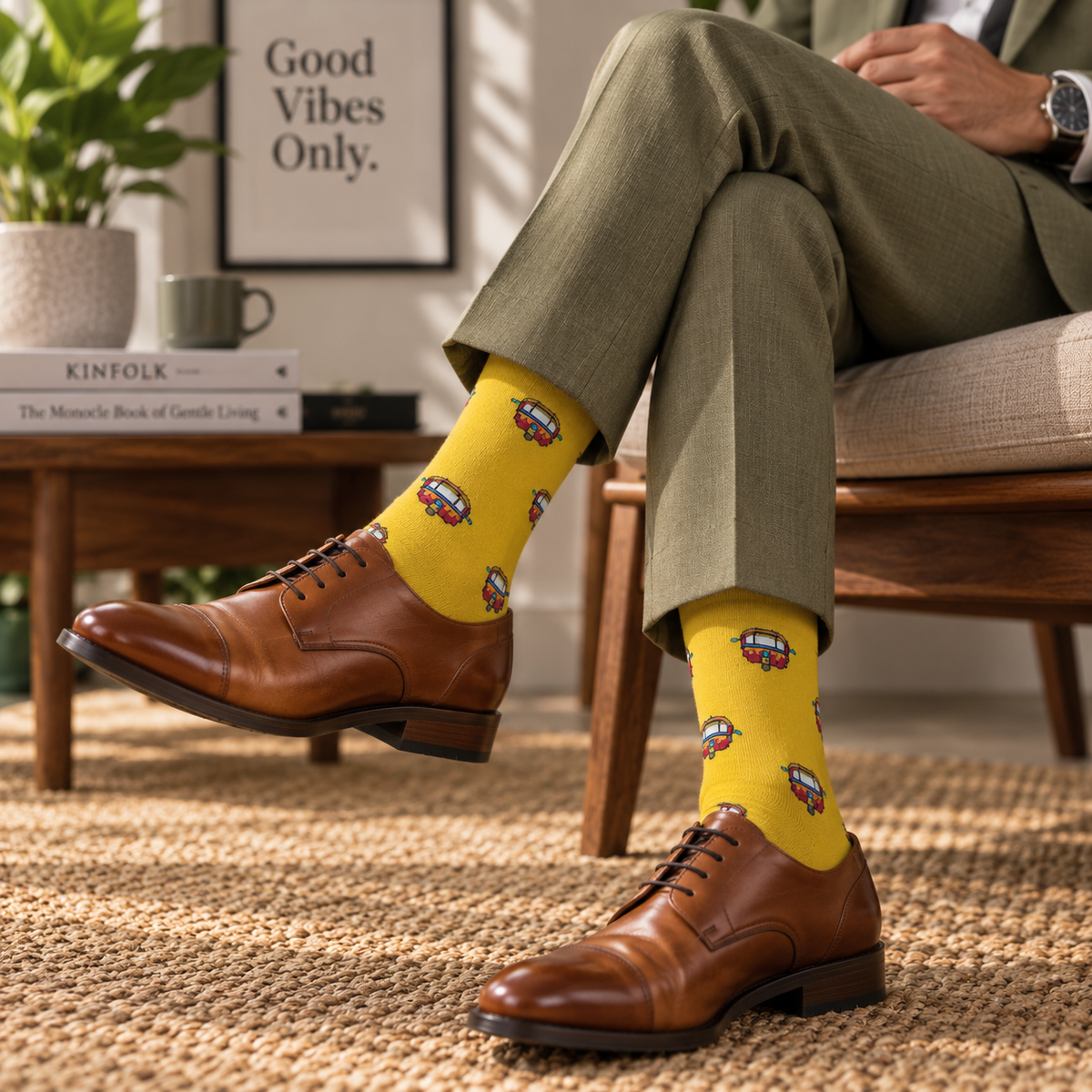 Tuk-Tuk & Tea Pack Of 3-Crew Socks
