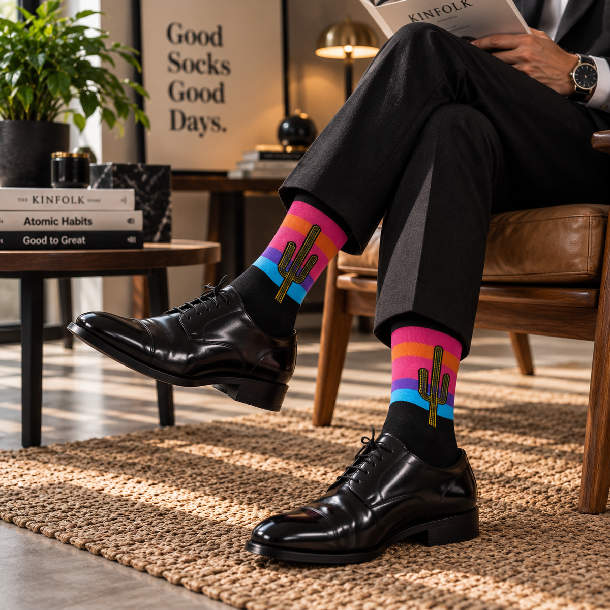 Sunset Escape Pack Of 3-Crew Socks