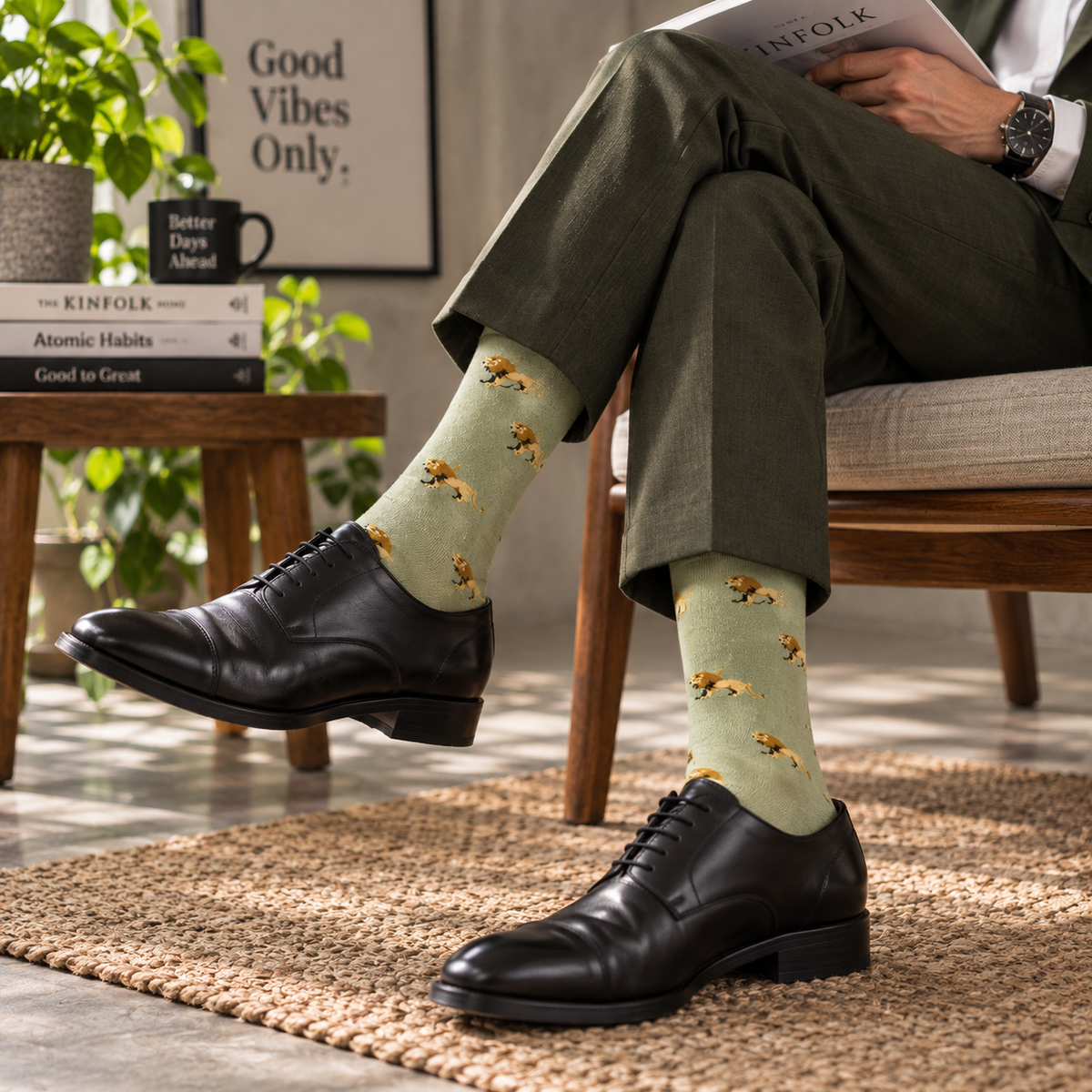Into the Wild Pack Of 3-Crew Socks