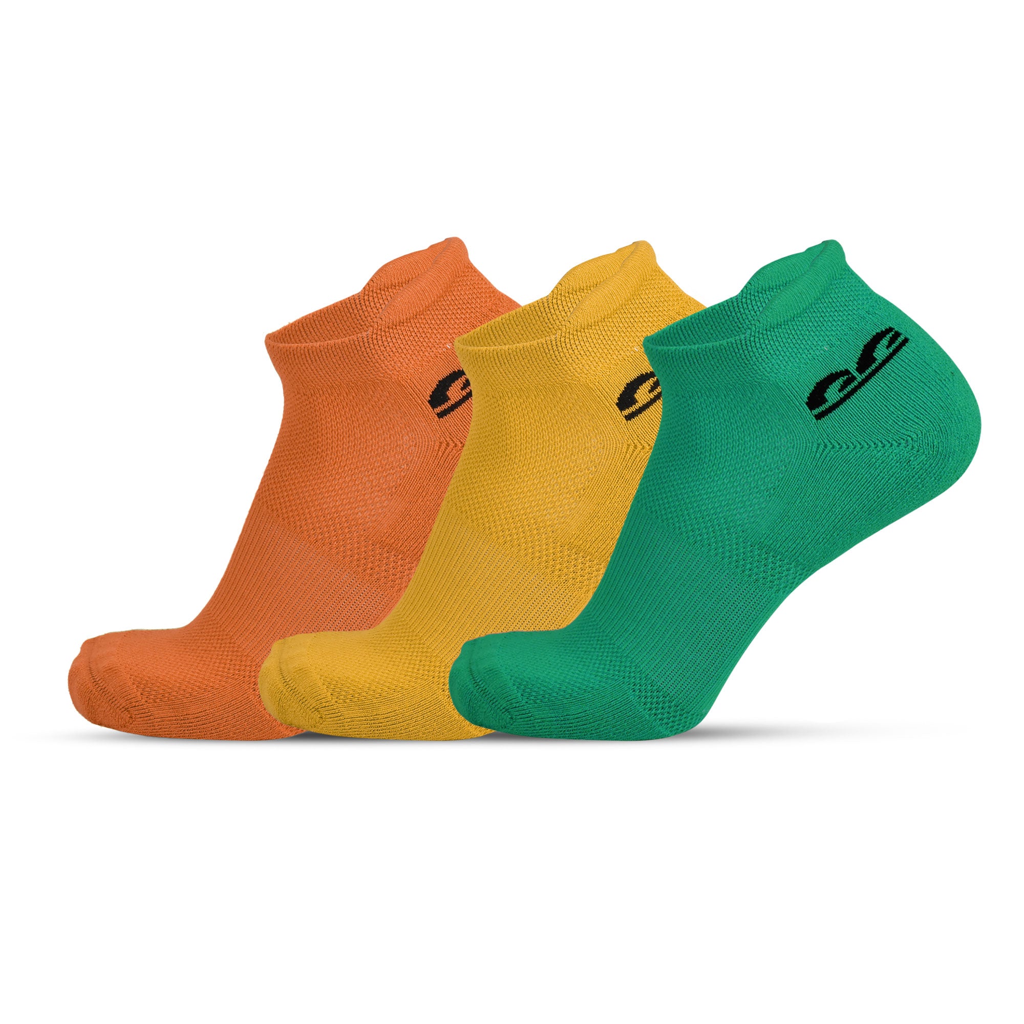 Sports Running Ankle Socks-Freedom Hues Pack Of 3