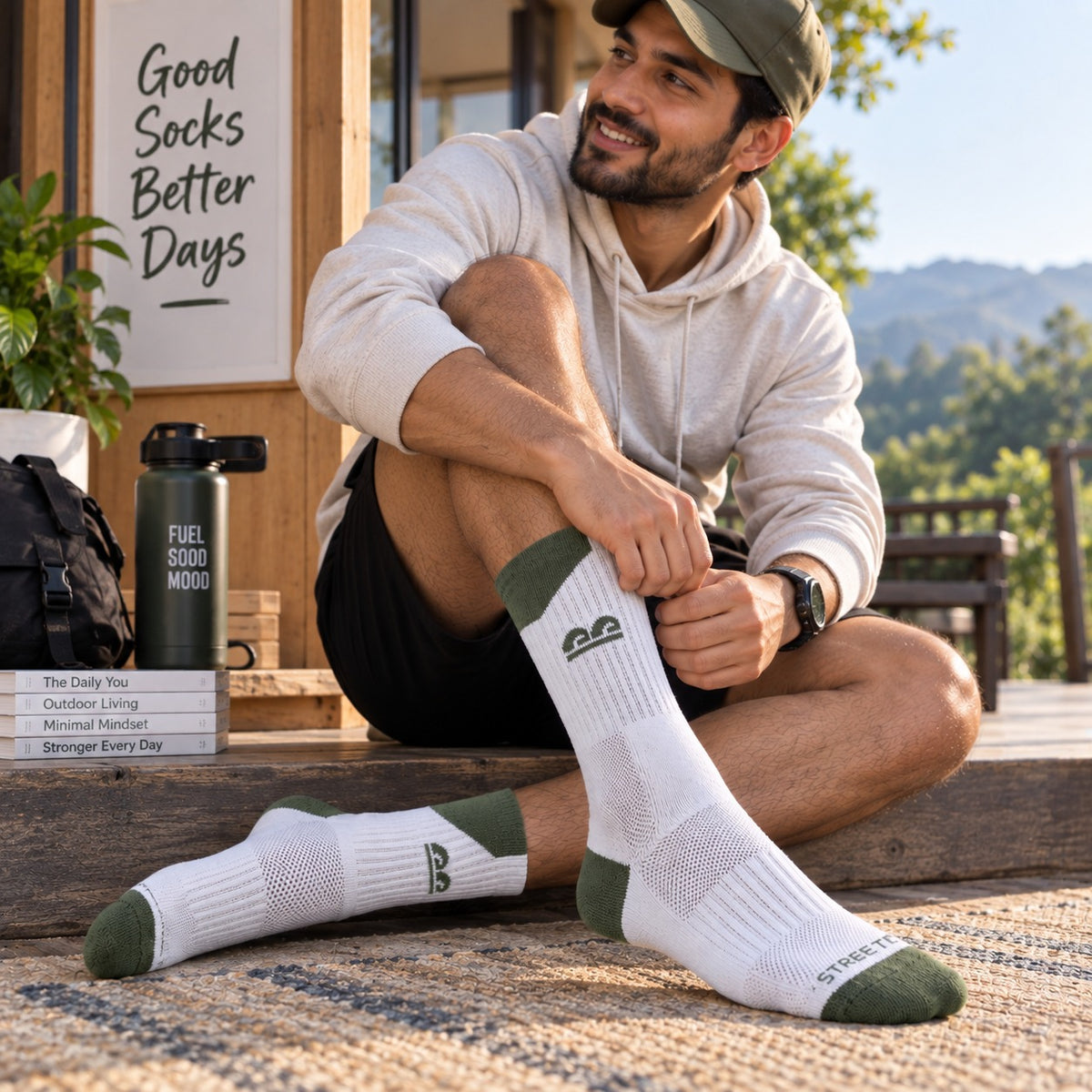 Aero Sprint Crew Sport Socks-Pack of 3