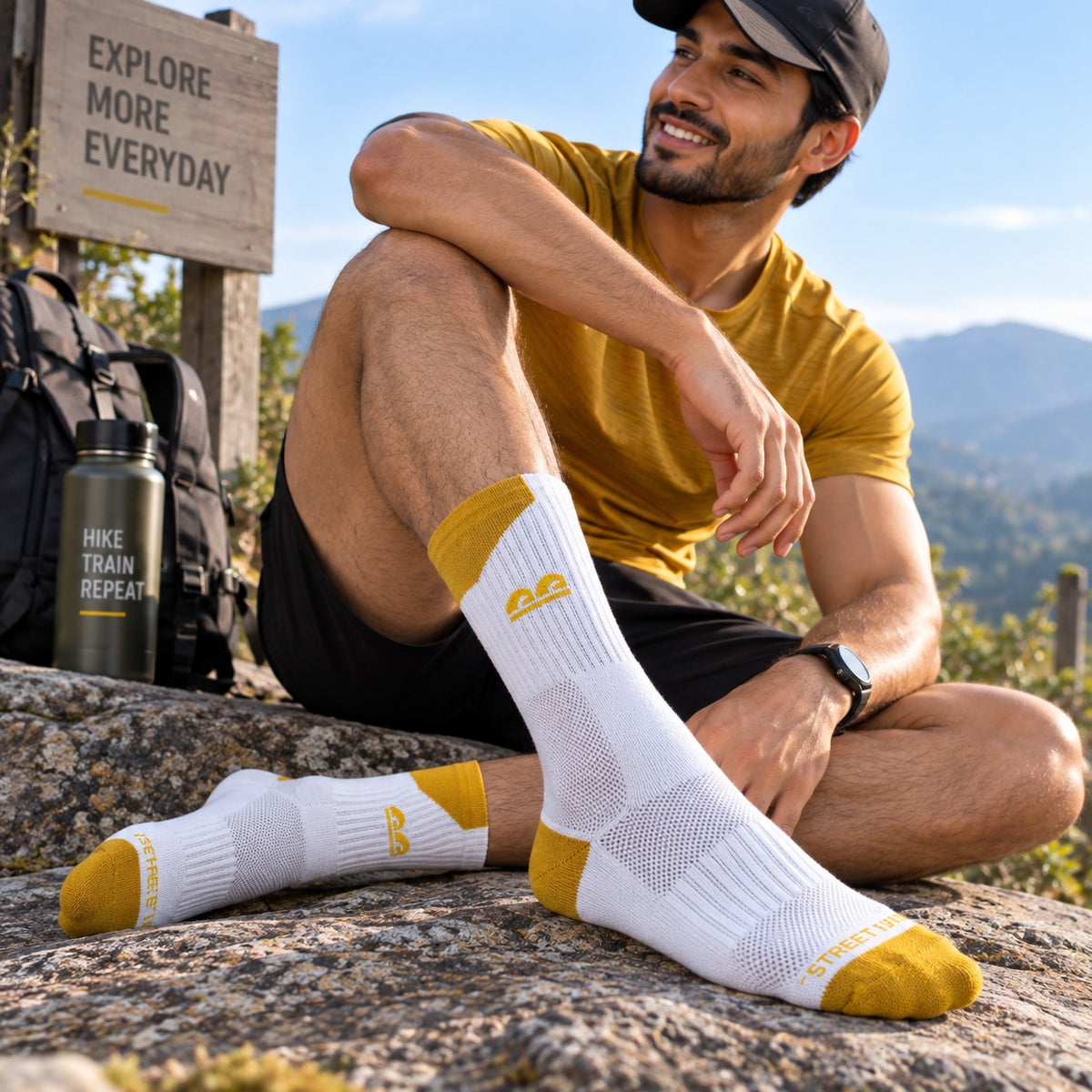 Aero Sprint Crew Socks-Pack of 6