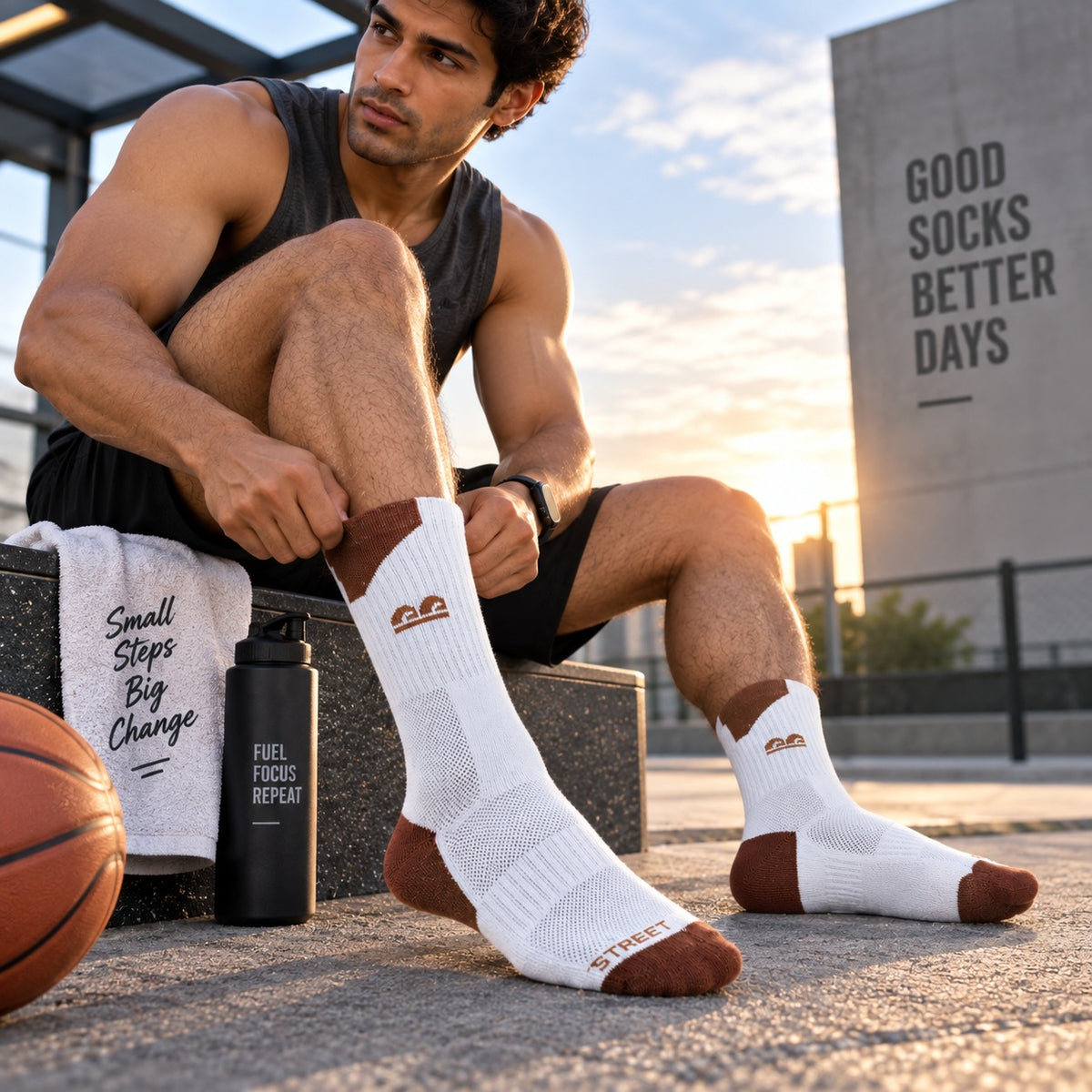 Aero Sprint Crew Socks-Pack of 6