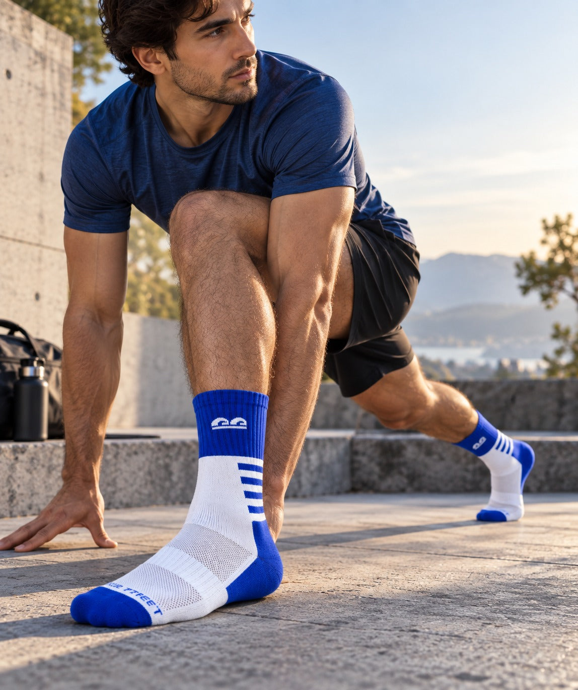 Sport Pace Crew Socks-Pack of 6