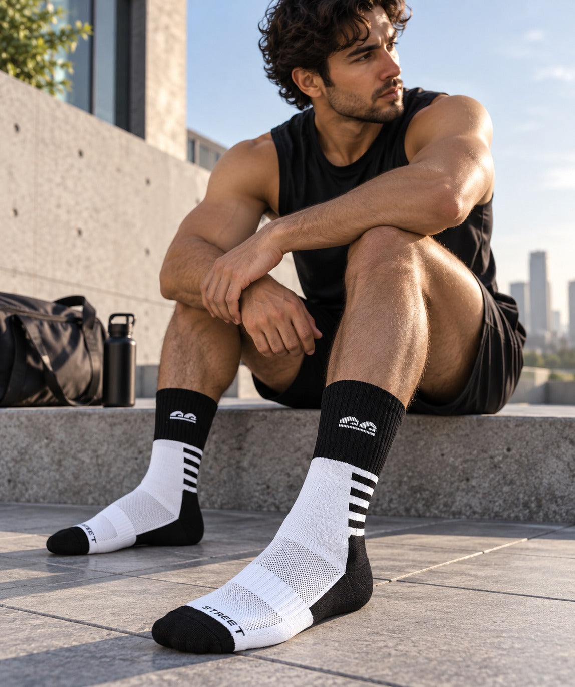 Sport Pace Crew Sport Socks-Pack of 3