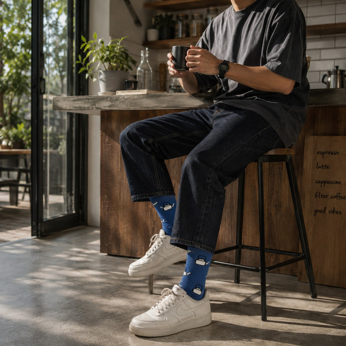 Tuk-Tuk & Tea Pack Of 3-Crew Socks