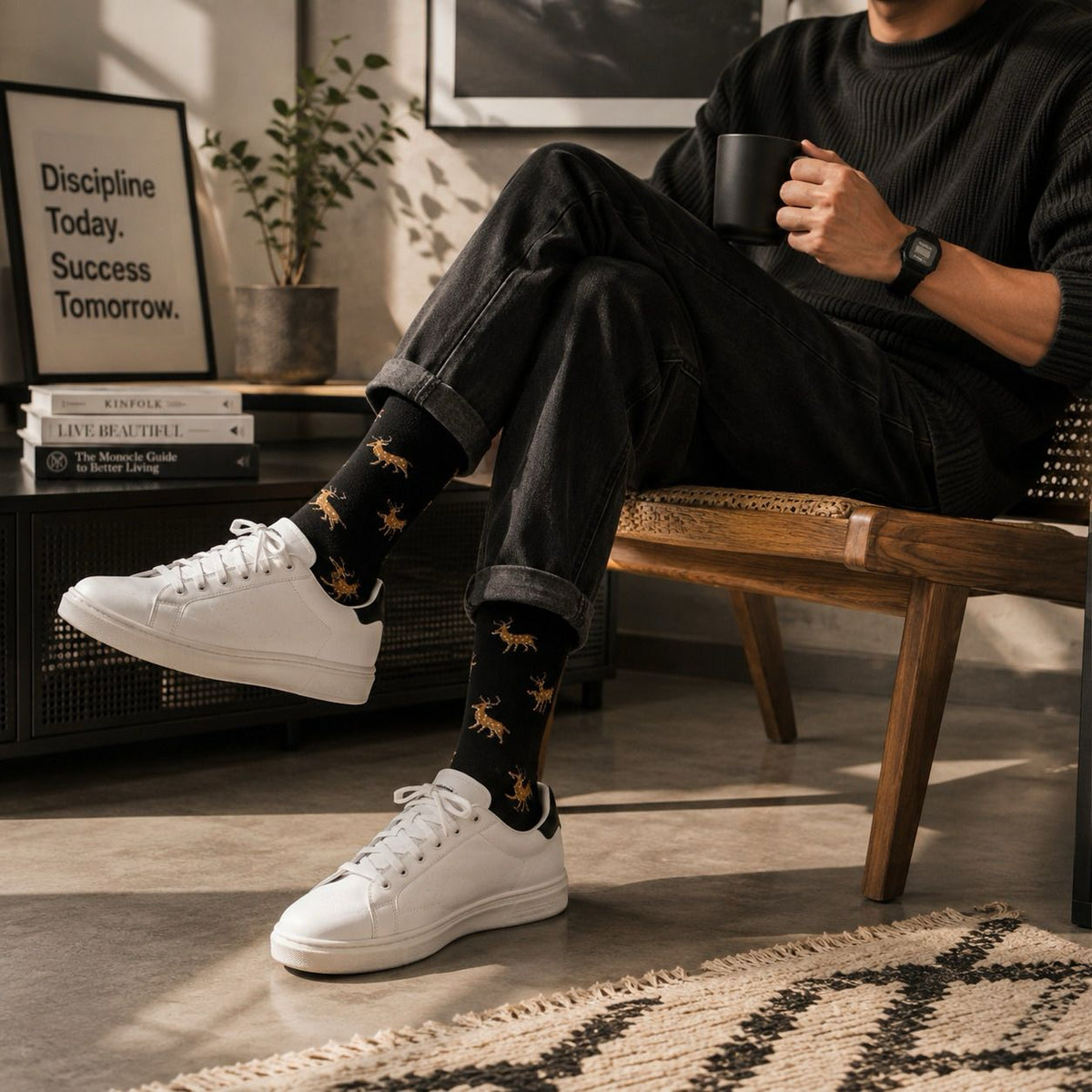 Into the Wild Pack Of 3-Crew Socks