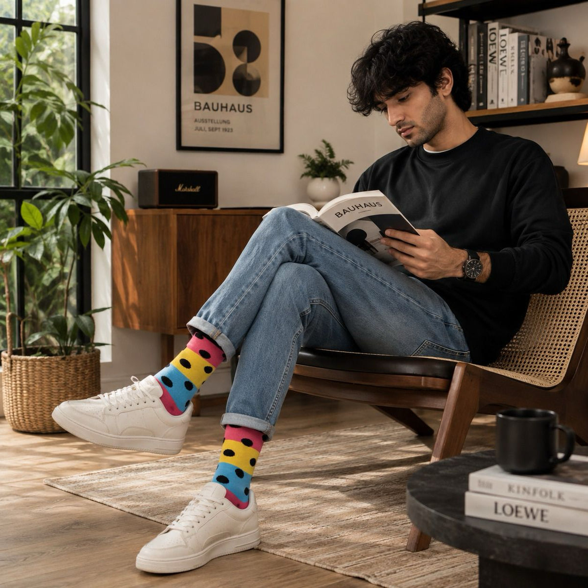 Sunset Escape Pack Of 3-Crew Socks