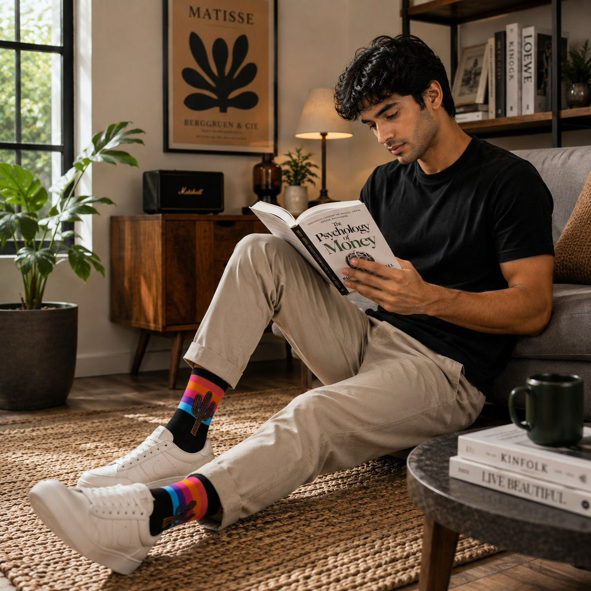 Sunset Escape Pack Of 3-Crew Socks