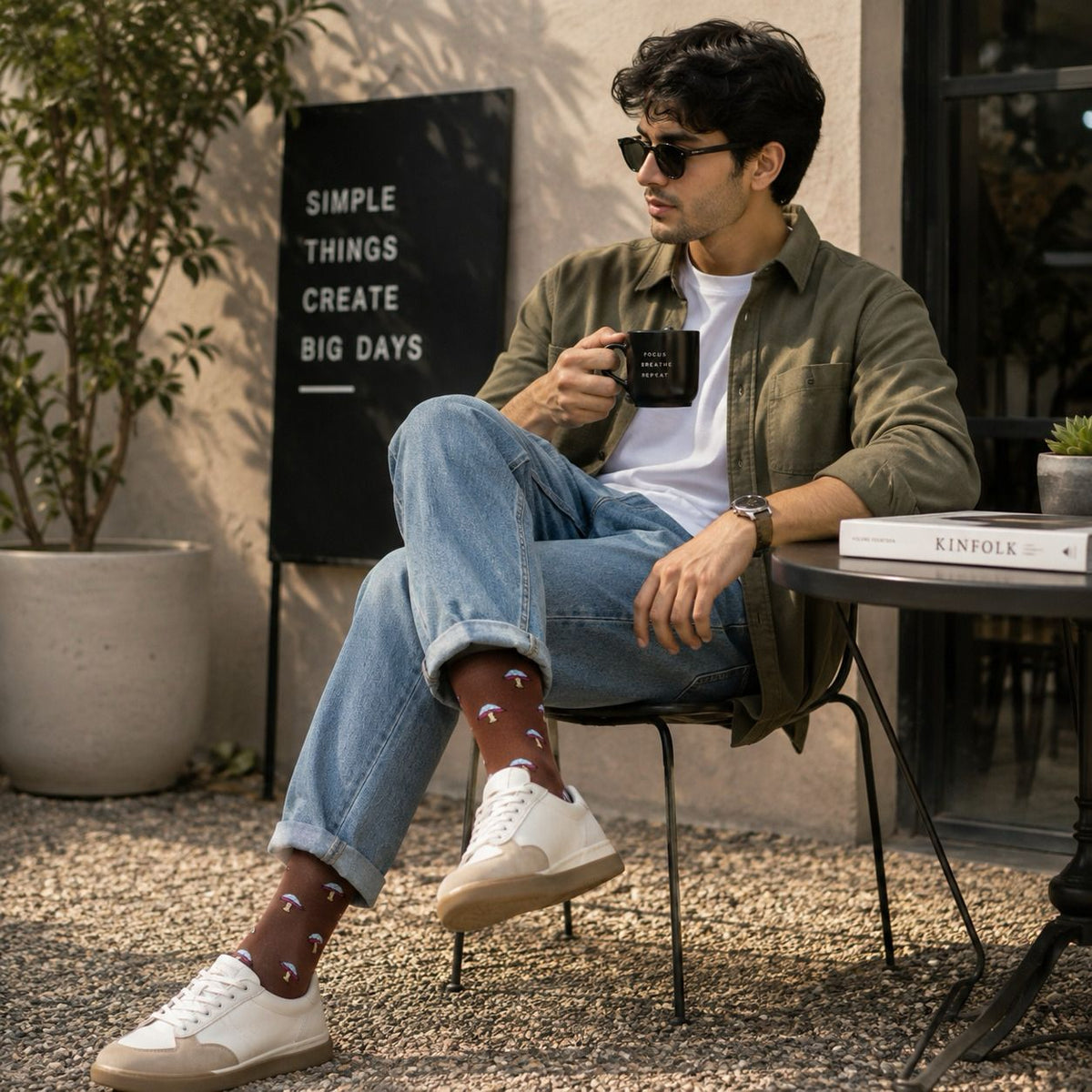 Spice & Siesta Pack of 3-Crew Socks