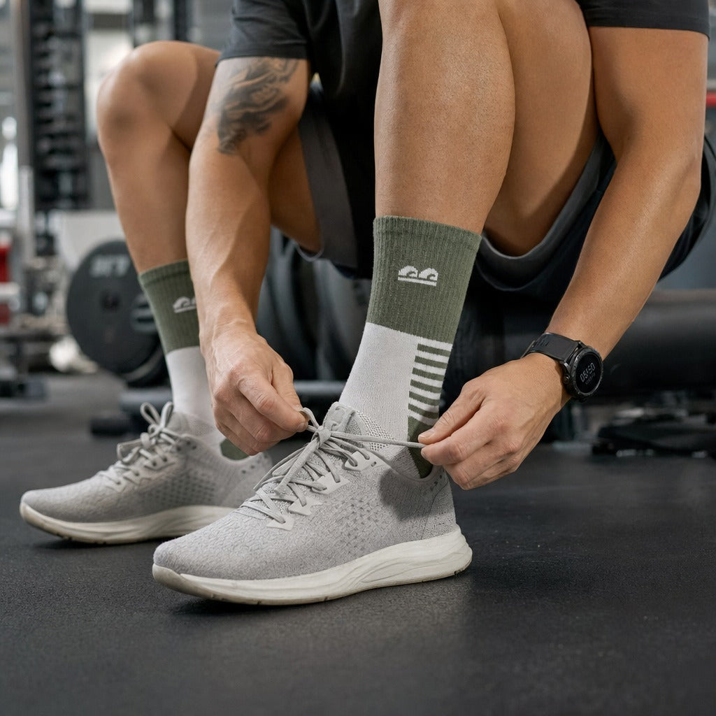 Sport Pace Crew Socks-Pack of 6