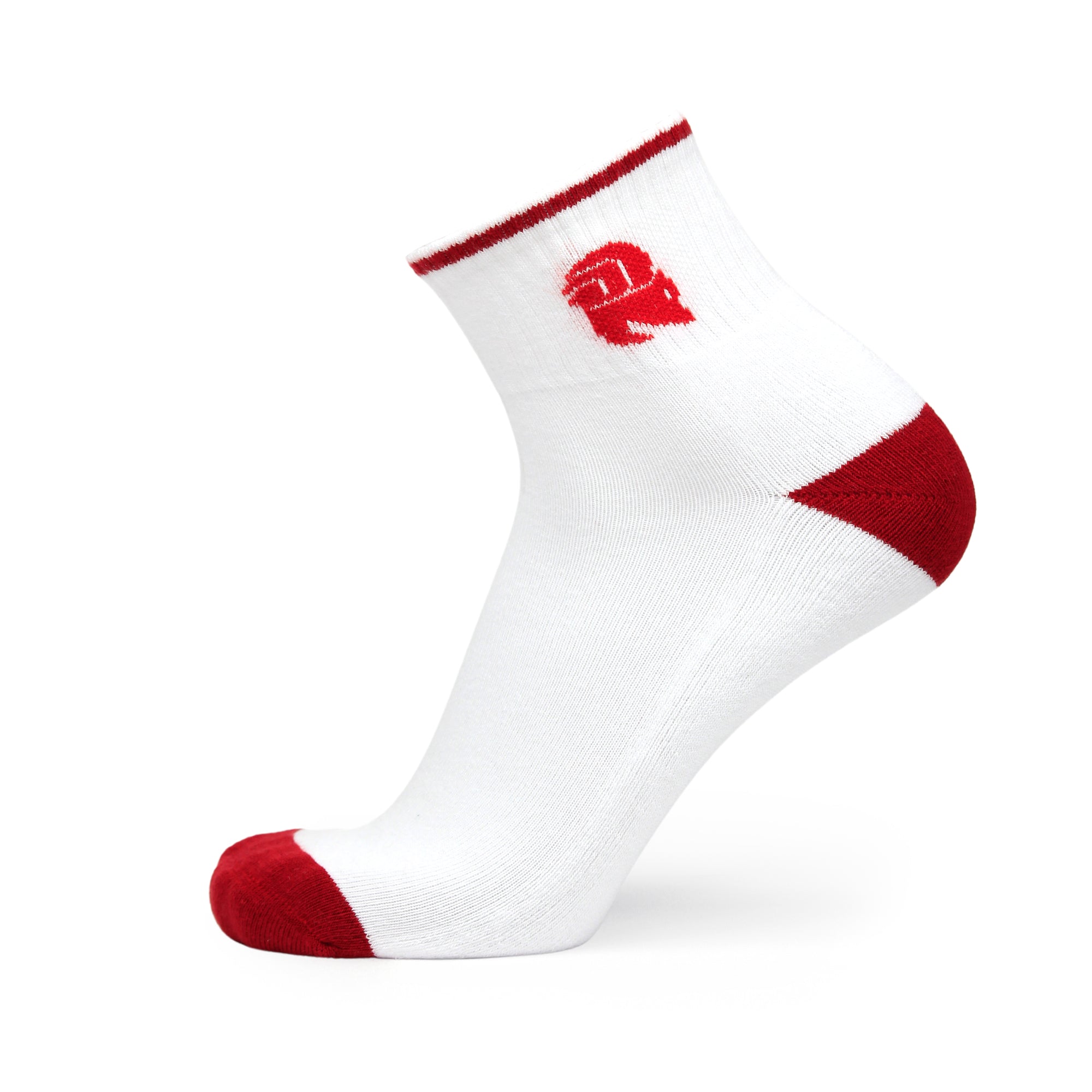 Design Aries Ankle Socks-White Base Pack of 3