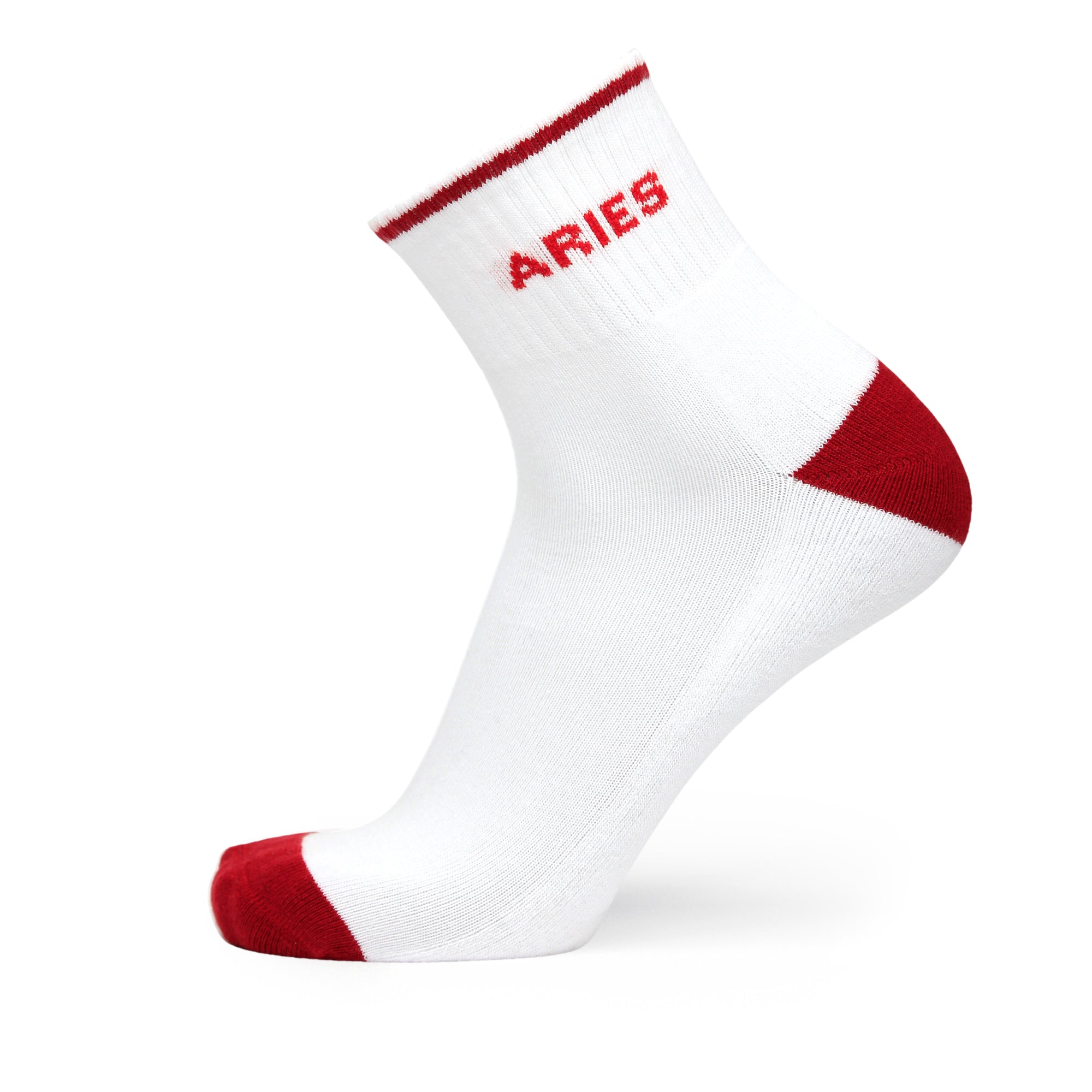 Design Aries Ankle Socks-White Base Pack of 3