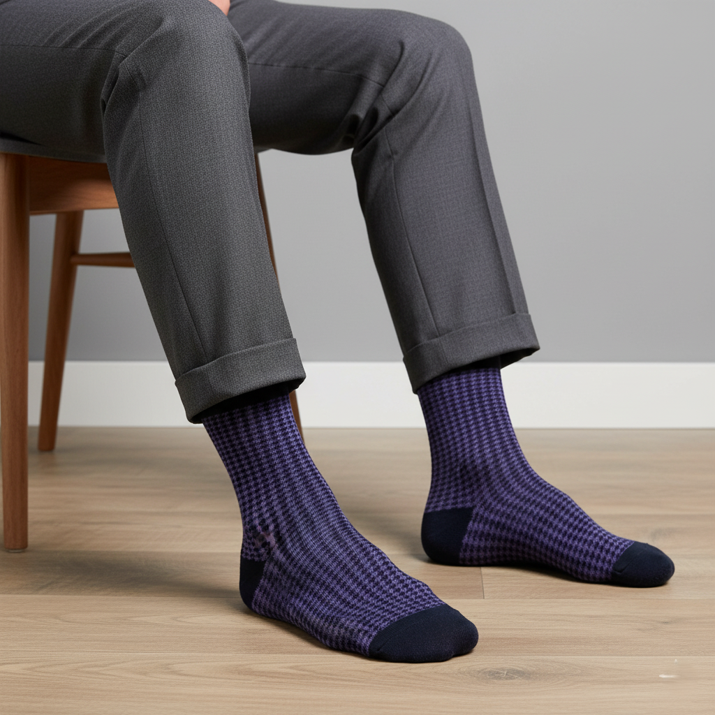 Formal Design Crew Socks-Pop of Hues Pack of 3
