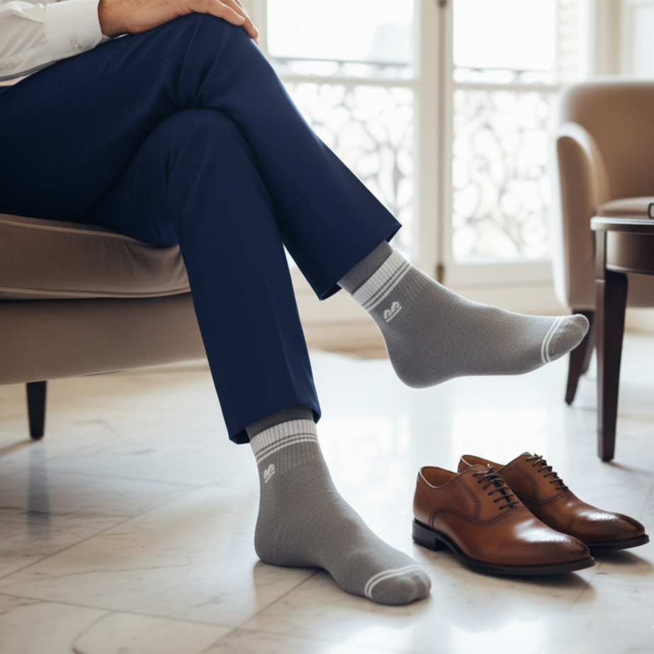 Design All Purpose Ankle Socks-Multicolor Pack of 3