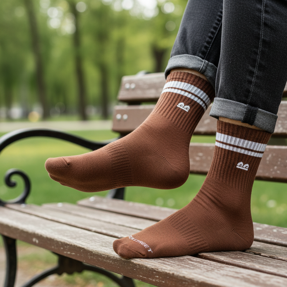 Sports Running Crew Socks Canyon Pack of 3