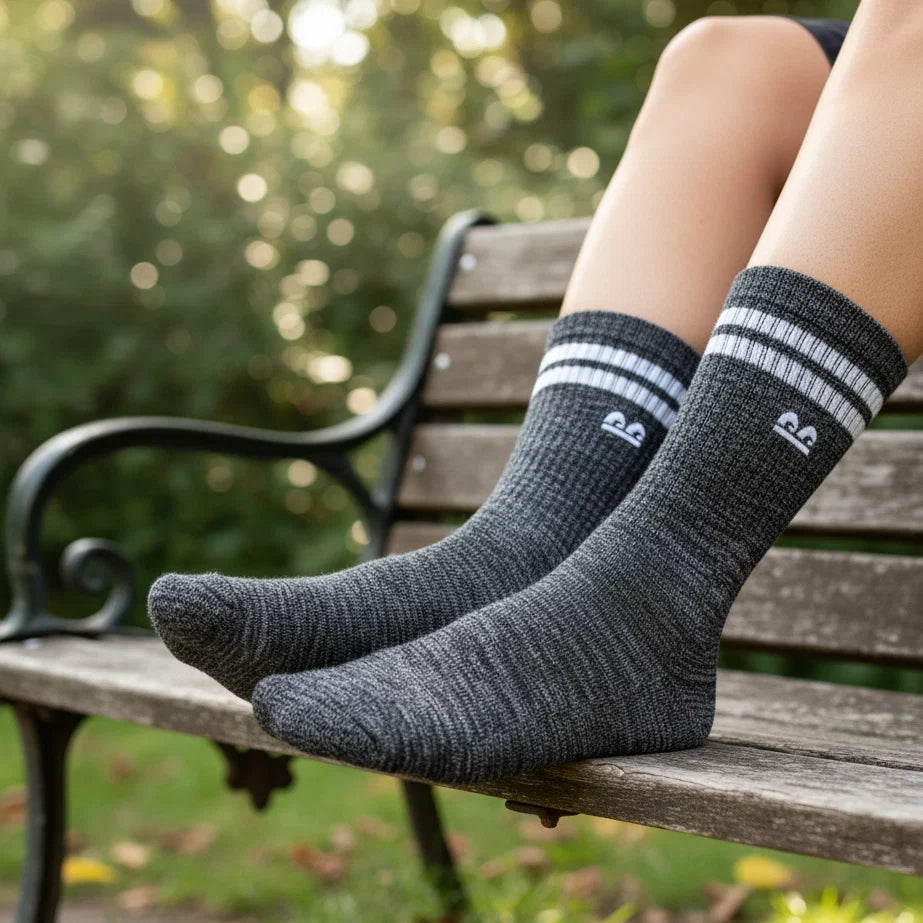 Sports Running Crew Socks Ignite Pack of 3