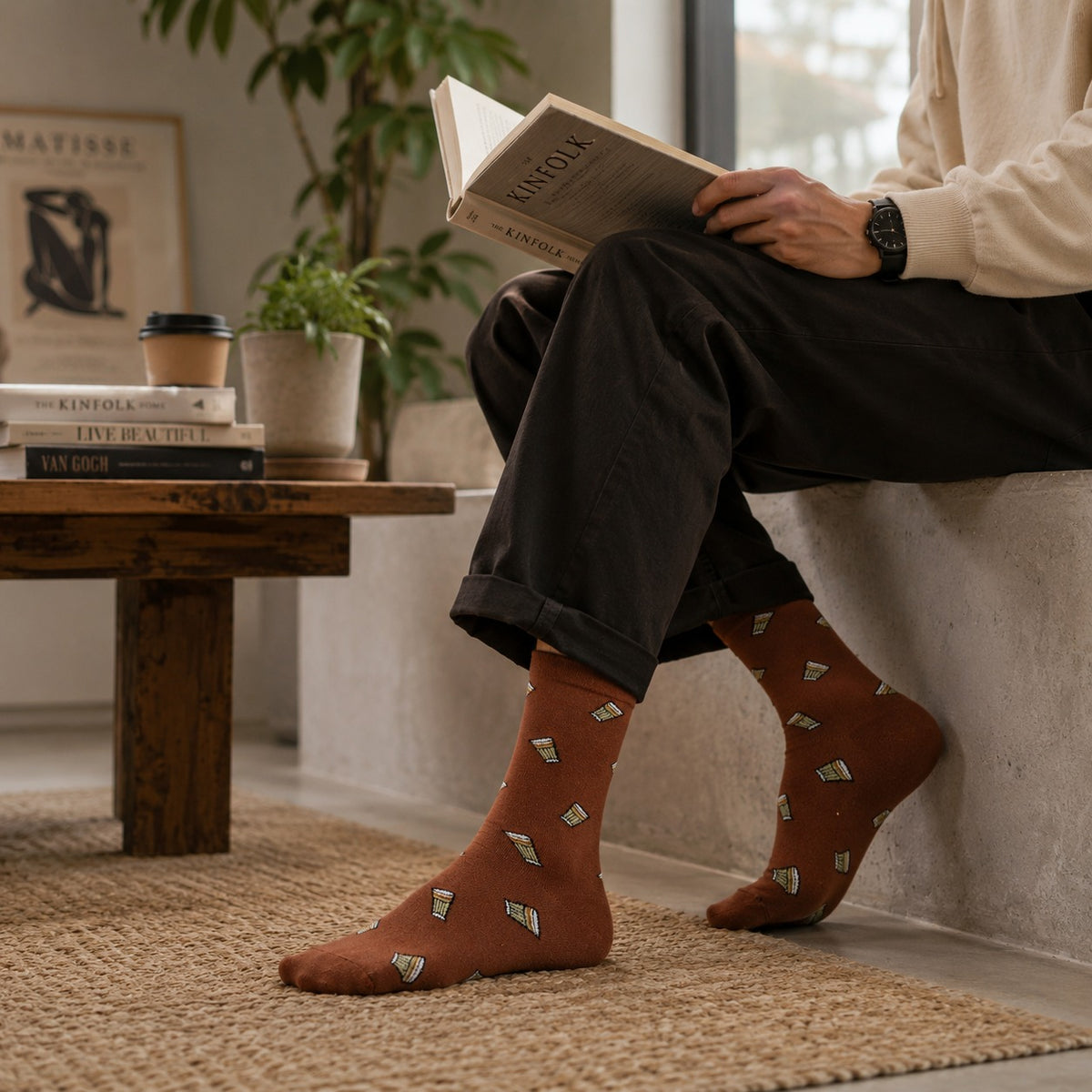 Tuk-Tuk & Tea Pack Of 3-Crew Socks