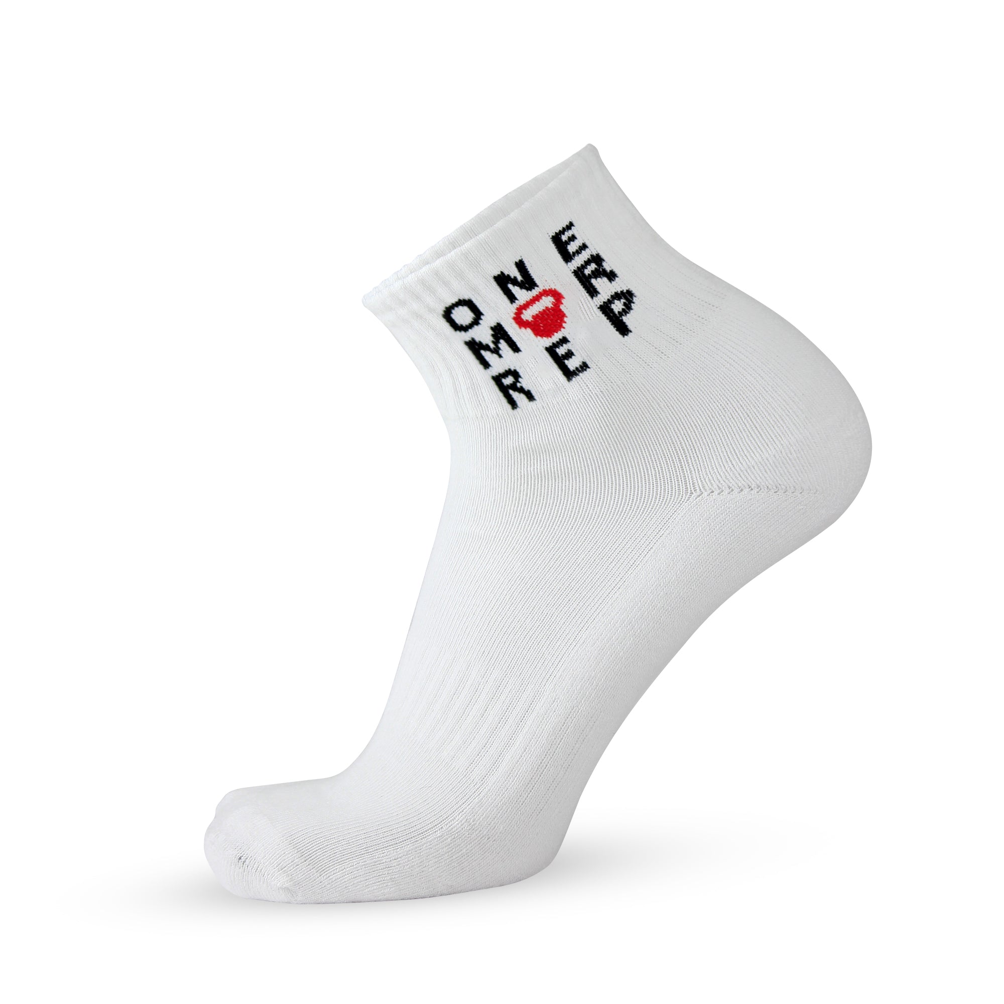 Sports GYM 2 Ankle Socks-White Pack of 5