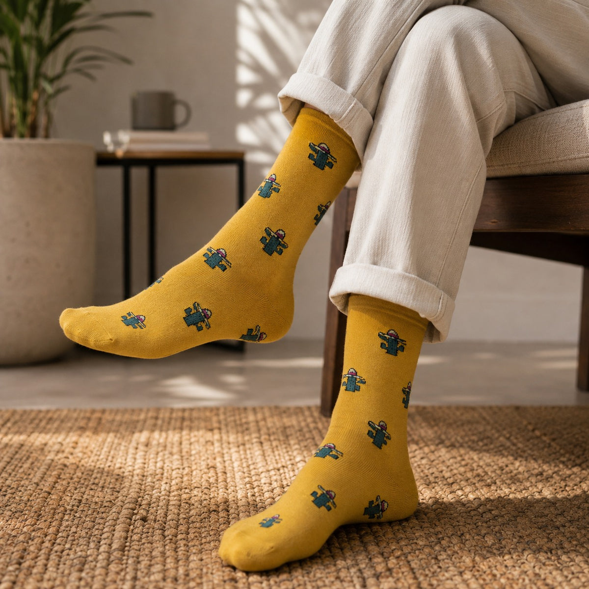 Spice & Siesta Pack of 3-Crew Socks