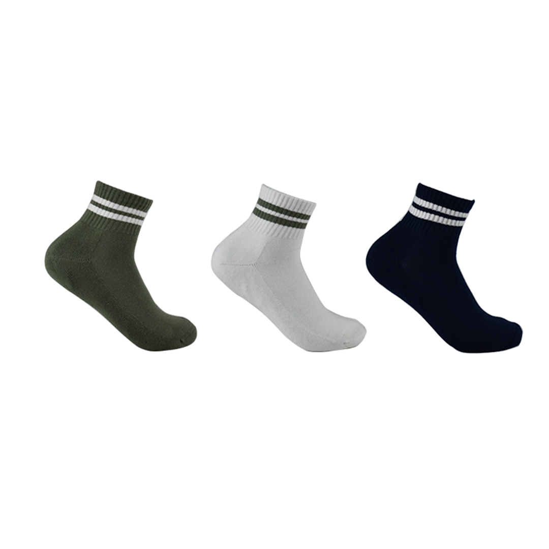Design Everyday Ankle Socks-Errands & Espresso Pack Of 3